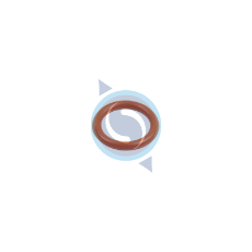 O-Ring Red Silicone 2037