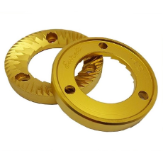 Grinder Blade Set 75mm Titanium Life Cycle 1800 Kg Eureka Mythos Olympus Atom 75