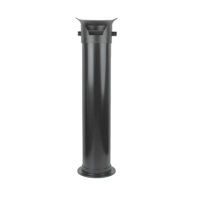 Knock Tube Black Tall 900mm Tall Knock Tube
