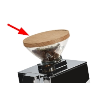 Lid Bean Hopper Wooden Eureka Single Dose