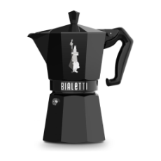 Bialetti Moka Exclusive 6 Cup Black