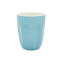 Ceramic Macchiato Cups 90ml Pastel Blue Set of 6