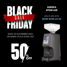 Eureka Atom 60E Black Electronic Grinder