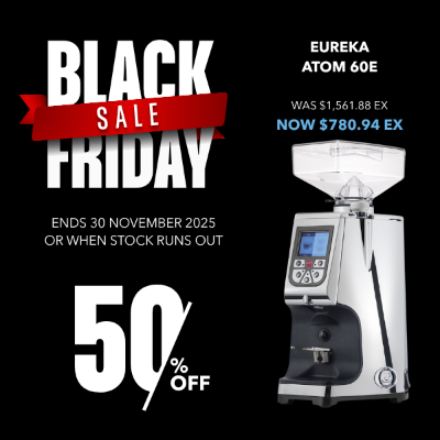 Eureka Atom 60E Chrome Electronic Chrome Grinder