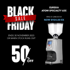 Eureka Atom Specialty 65E Chrome Club Hopper