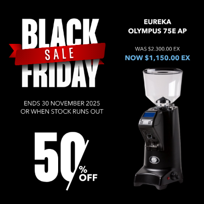 Eureka Olympus 75E AP Black High Speed Grinder Stronger Diamond Inside Burrs Blades