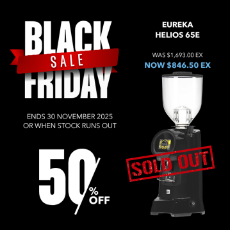 Eureka Helios 65E Black Grinder