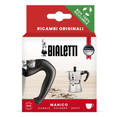 Handle For 3 & 4 Cup Bialetti Moka Aluminium
