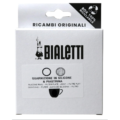 6 Cup Filter & Seal Bialetti Moka Aluminium