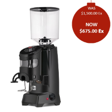 Eureka Zenith 65A  Automatic Black Grinder