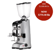 Eureka Olympus 75A  Automatic Silver Grinder