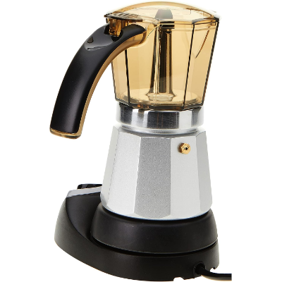 Delonghi Electric Coffee Maker EMK6A Alicia Moka 6 Cup