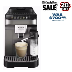 Delonghi Magnifica Evo Titanium Automatic Coffee Machine Factory Second