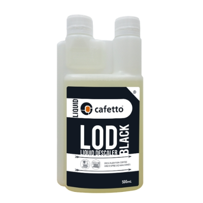 Cafetto LOD ® BLACK Heavy Duty Liquid Descaler 500 ml Bottle