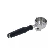 1 Cup Filter Handle No Basket New S/Steel Black Handle Faema