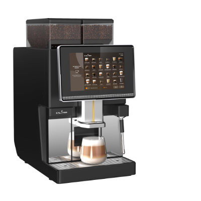 Kalerm Model O123 1 Grinder 2 Soluble Fully Automatic Coffee Machine